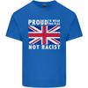 Proud to Wear Flag Not Racist Union Jack Unisexs Light Cotton TShirt