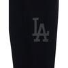 MLB Solid Color Slim Fit Fleece Leggings Nine-Point Fitness Sports Pants Women bottoms Black 3FLGB0326-07BKS
