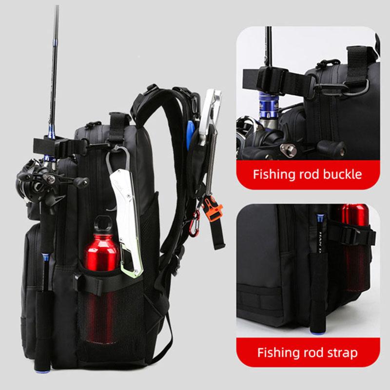 Outdoor Sports Camping Backpack Mountaineering Climbing Bag For Men Trekking Hiking FIshing Lure Box Tackle Travel Handbags