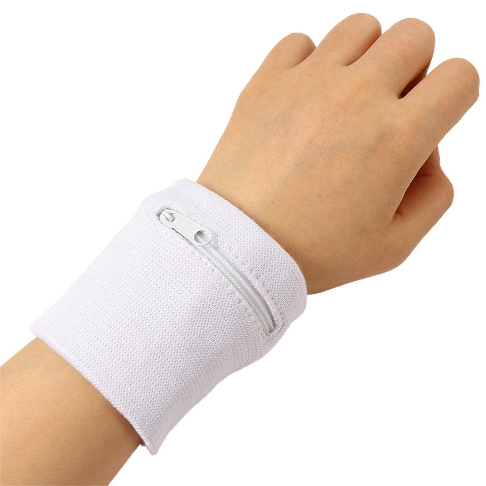Breathable Wrist Wallet Arm Band Bag Wrist Purse Bag Zipper Wrist Pouch Running Wristband