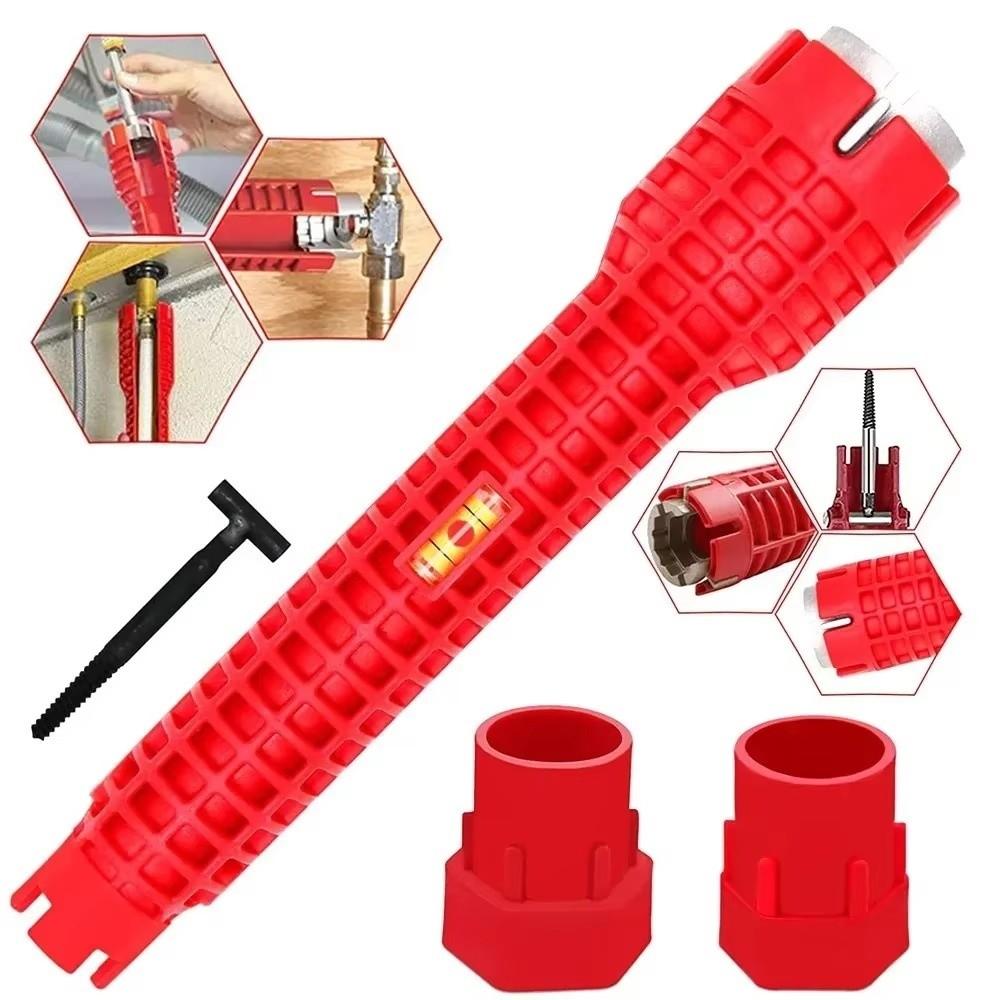 Anti-Slip Sanitary Wrench 8 In 1 Plumbing Wrench New Faucet Wrench Bathroom Faucet