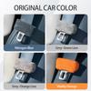 2pcs Car Seatbelt Buckle Cover For ZEEKR 001 007 X 2025 2025 2025 Suede Seat Belt Buckle Protective Cover Interior Accessories