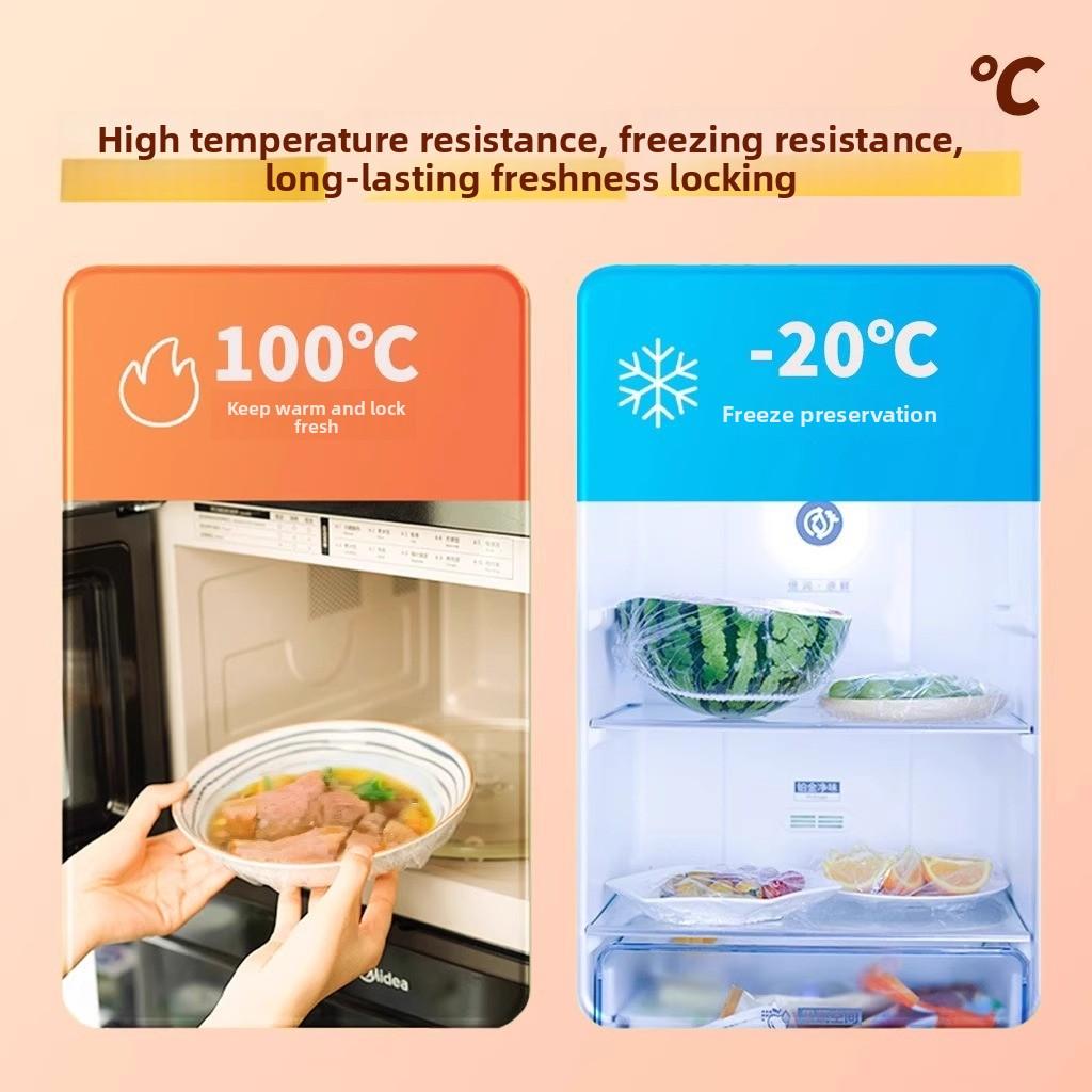 500 Stück Wandmontierte Ausziehbare Einwegsets aus lebensmittelechten Spezial-Haushalts-Kühlfolien