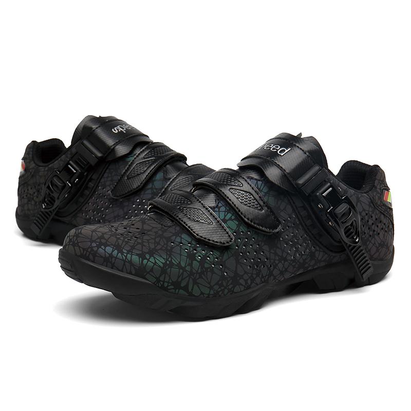 

Велосипедные кроссовки MTB с шипами, мужские карбоновые спортивные туфли для скоростного велосипеда, женская обувь для горных гонок на плоской подошве SPD, обувь для шоссейного велоспорта 46 фиолетовый