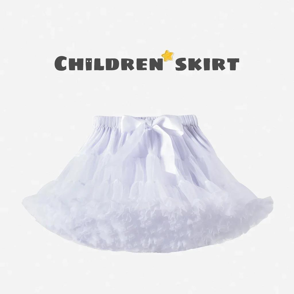 Baby Mädchen Tüllrock Flauschiger Rock Kleinkind Prinzessin Ballett Tanz Tüll Netzrock Kinder Kuchenrock Niedliche Mädchen Kleidung Unterrock Rock