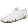 Work  Business Casual  Men  Work Shoes Business Casual Sneakers   Handmade Lac-up Flat  Plus Size Plus Size