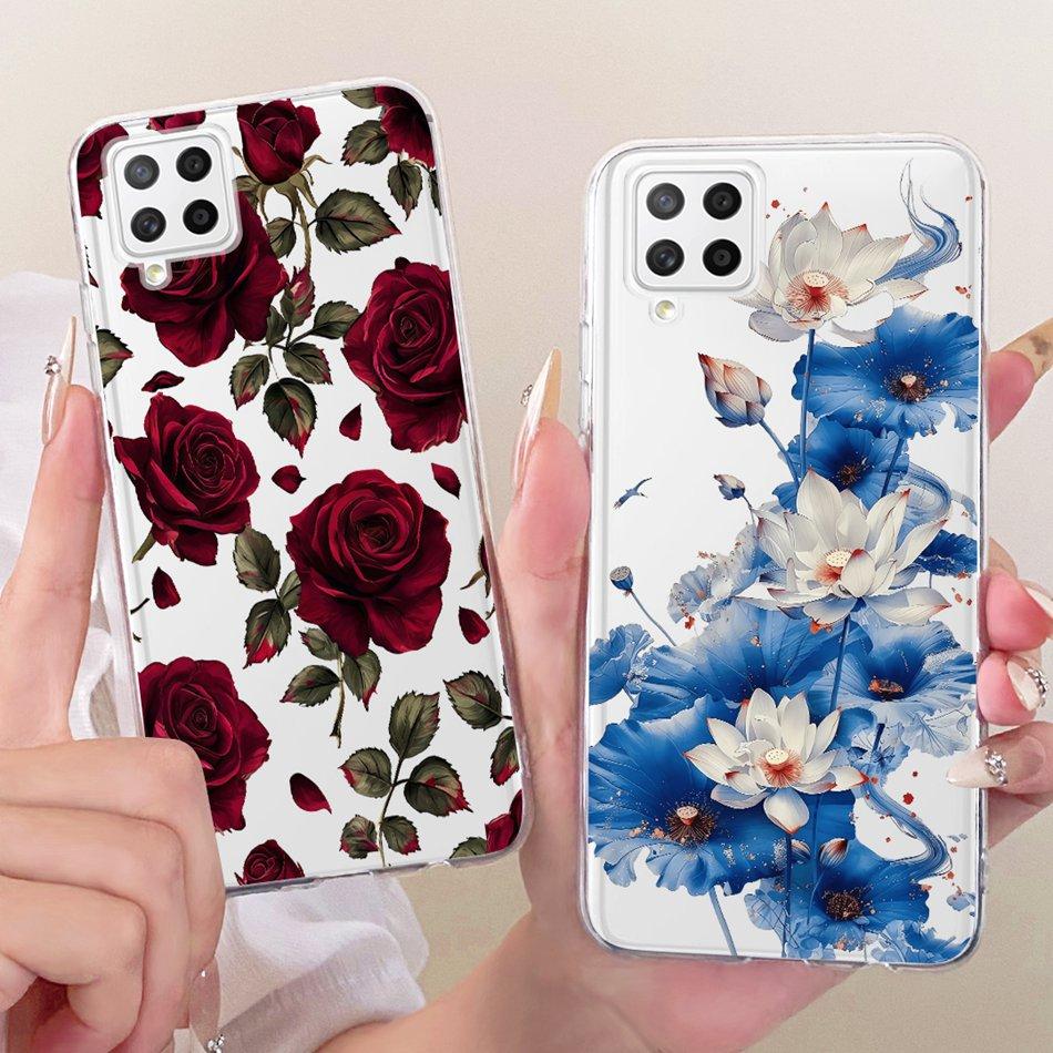 For Samsung Galaxy A22 4G A225F / A22 5G A226B New Simple Style Phone Case For Samsung A22 Transparent TPU Soft Silicone Cases