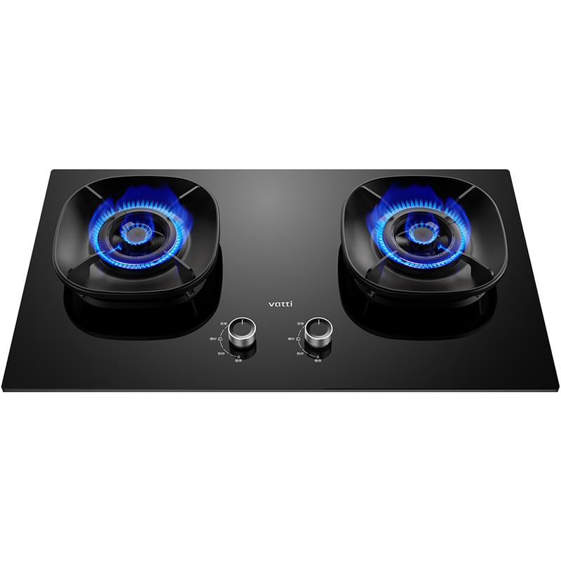 Vatti High-Efficiency Dual Burner Gas Cooktop CN plug (adapter included)