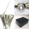 TASAKI Tazaki Pearl Stylish Outing Wedding SV Brooch Silver Silver Women Used
