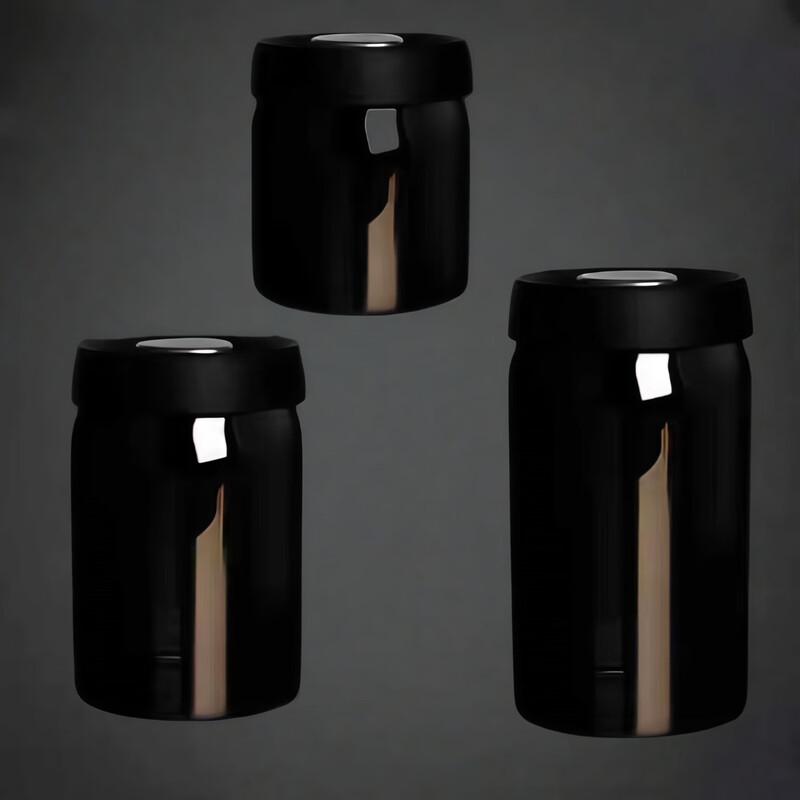 

ZISIZ Vacuum-Sealed Light-Proof Glass Storage Jar