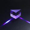 Optical Components Triangular Prism Optical Glass Right Angle Prism  For Teaching Light Spectrum