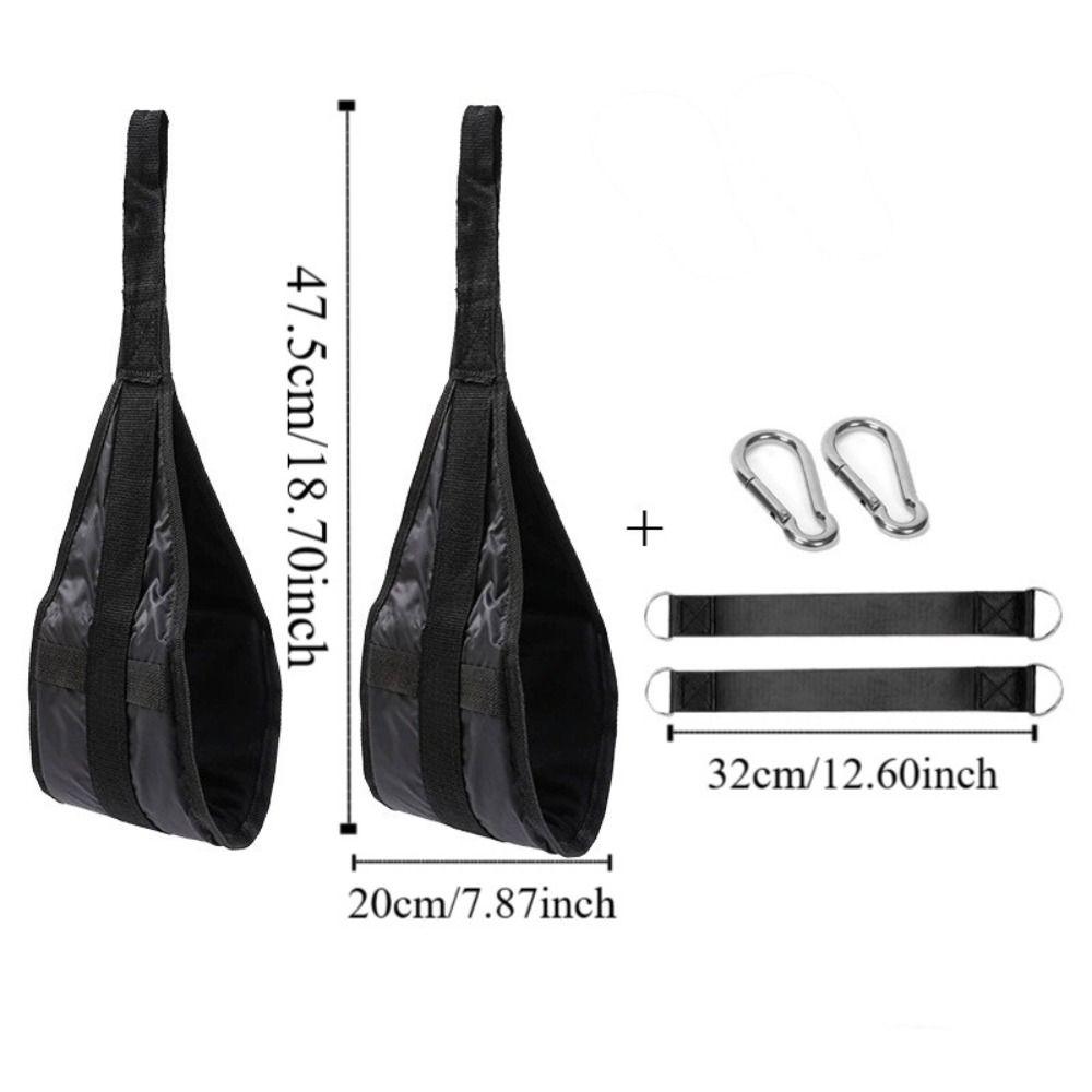 Rip-Resistant Fitness AB Sling Straps Hanging Leg Raiser Pull Up Ab Straps Fitness Equipment