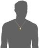 Police Token Stainless Steel Necklace for 26155PSG (M) Men,