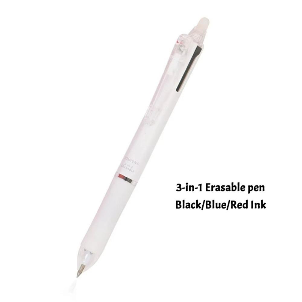 

Гелевая ручка 3-в-1, наконечник 0,5 мм, многоцветная ручка, простая нейтральная ручка, для студентов White Pen Rod