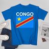 Unisex Unisex Democratic Republic of Congo Flag Premium Tshirt Tees T Shirts WoUnisex Boys 100 Cotton TShirt