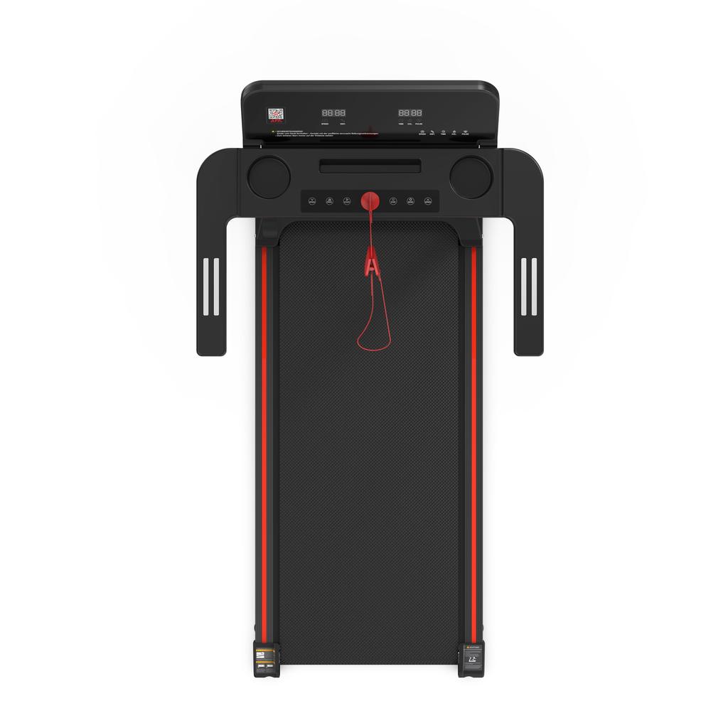 Folding treadmill for home use up to 12 km/h, with LED display, APP