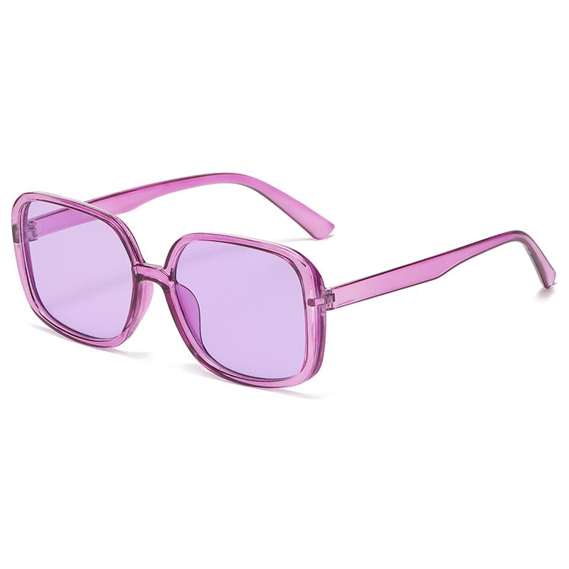 Fashion New Classic Rectangular Frame Sunglasses Women INS Style Sunscreen Eyeglasses Men Unisex UV400