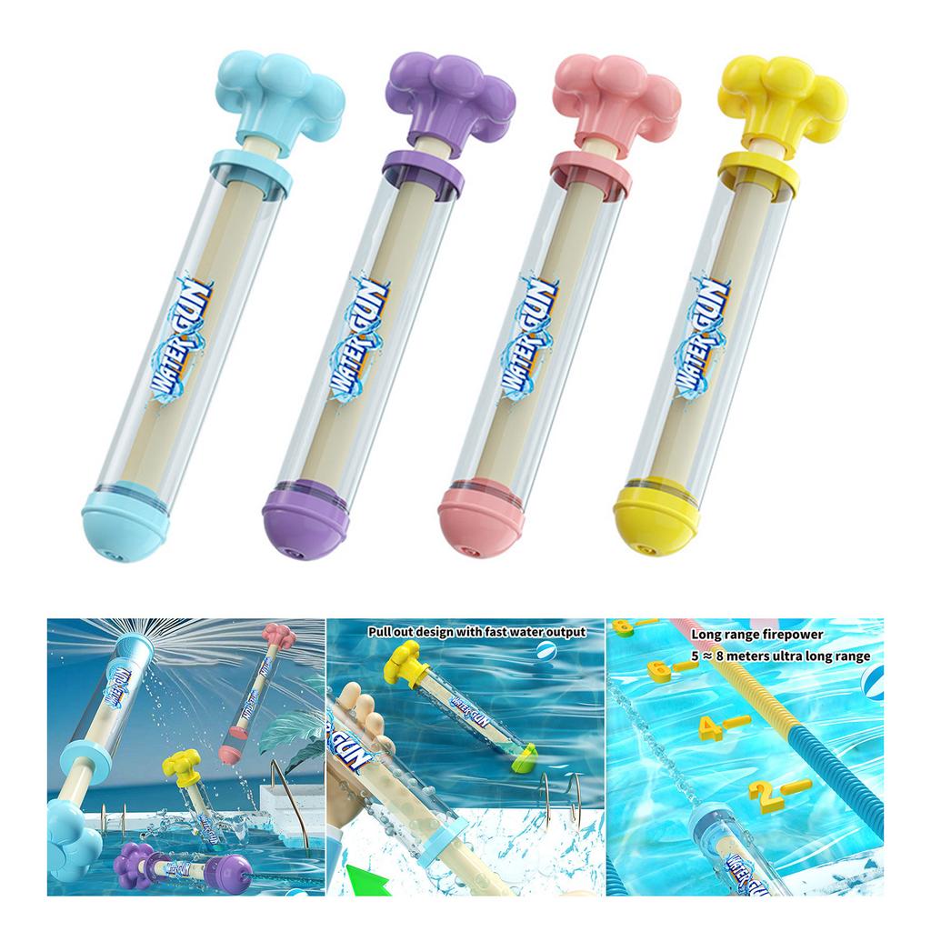 Popular Water Guns Water Squirting Blaster With Pull Out Design For Kids Safe And Exciting Outdoor Water Fighting Game