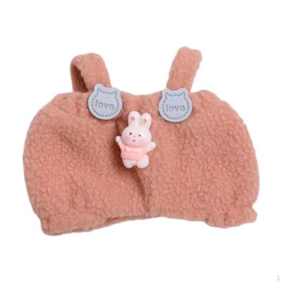 Fashion Dolls Suspender Pants, Handmade Clothing Accessory for 15-17cm Halloween Gifts