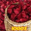 Künstliche Falsche Rosenblätter Bunt Valentinstag Angebrannte Kante Rosenblatt Wiederverwendbar Romantische Hochzeitsfeier Dekorationsartikel