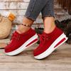 New Spring Single Shoes Women's Plus-size Platform Muffins and Casual Shoes