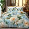 Floral Bedding Set 3D Printed Duvet Cover Set Soft Single Twin Double Queen Size Bed Set Home Decorations For Bedroom