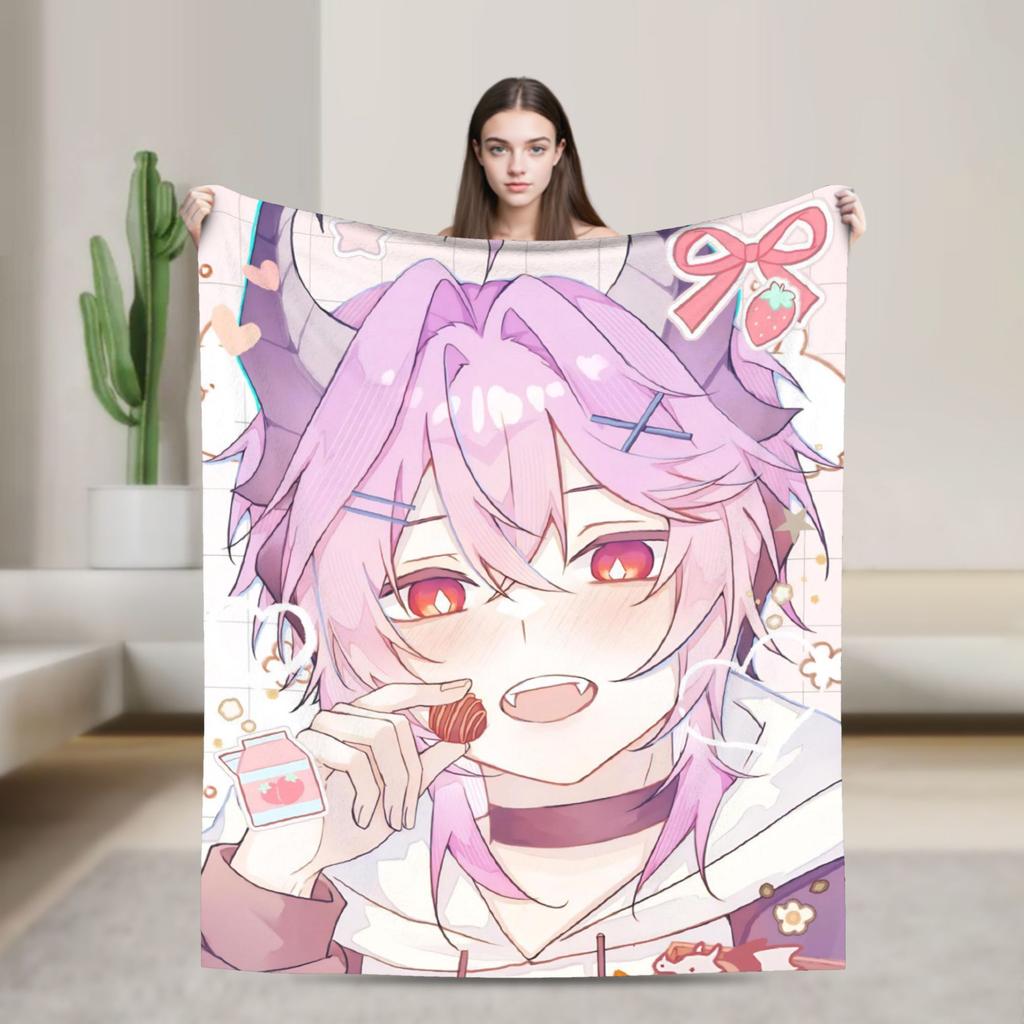 Genshin Impact Durin Game Blankets Fleece All Season  Multi-function Super Soft Throw Blankets for Sofa Outdoor Bedspread