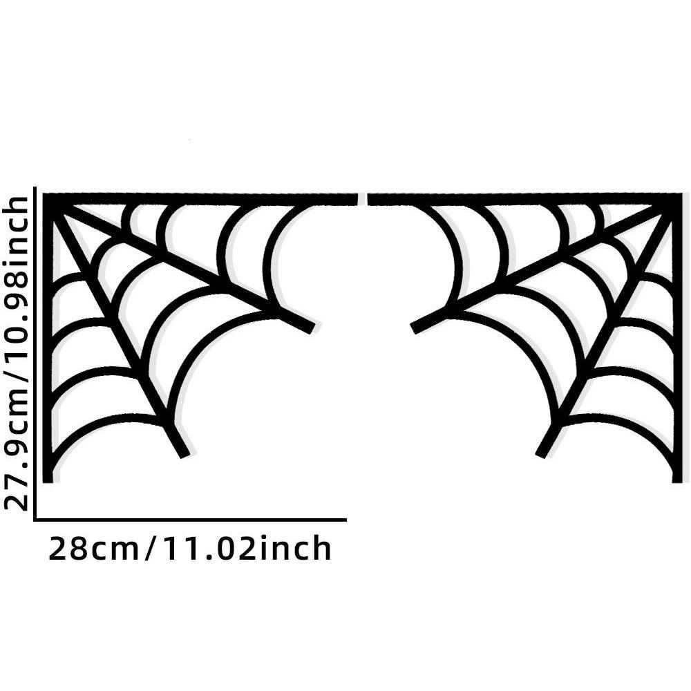 Mehrzweck 3D Halloween Türrahmenaufkleber Niedliche DIY Kürbis Eckaufkleber Cartoon Geisterfest Türaufkleber Fenster