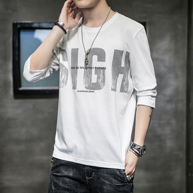 2020 Men's Trendy Hong Kong-Style Long-Sleeve T-Shirt