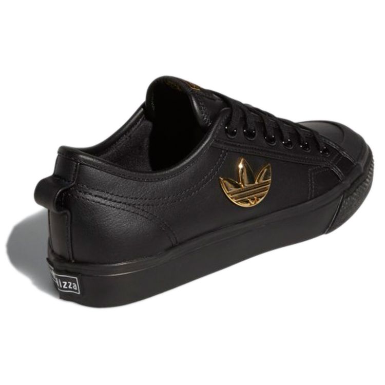 Adidas Originals Trefoil Comfortable Wraparound Non-Slip Durable Low-Top Skate Shoes Women sneaker Charcoal H01129