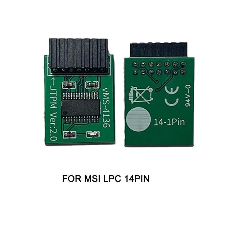TPM Security Module TPM Remote Card Encryption Security Module Supports 12 14 18 20 Pins Compatible With Win11