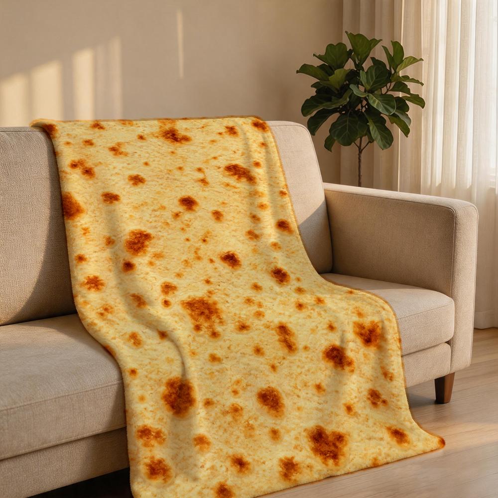 VintageSpeckleTexture Throw Short Plush Throw Blanket Soft Skin-Friendly Multi-Scene Home Office