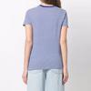 Polo Ralph Lauren Logo Gestickt Gestreift Rundhals Kurzarm T-Shirt Damen Oberteile Blau 211847081-003