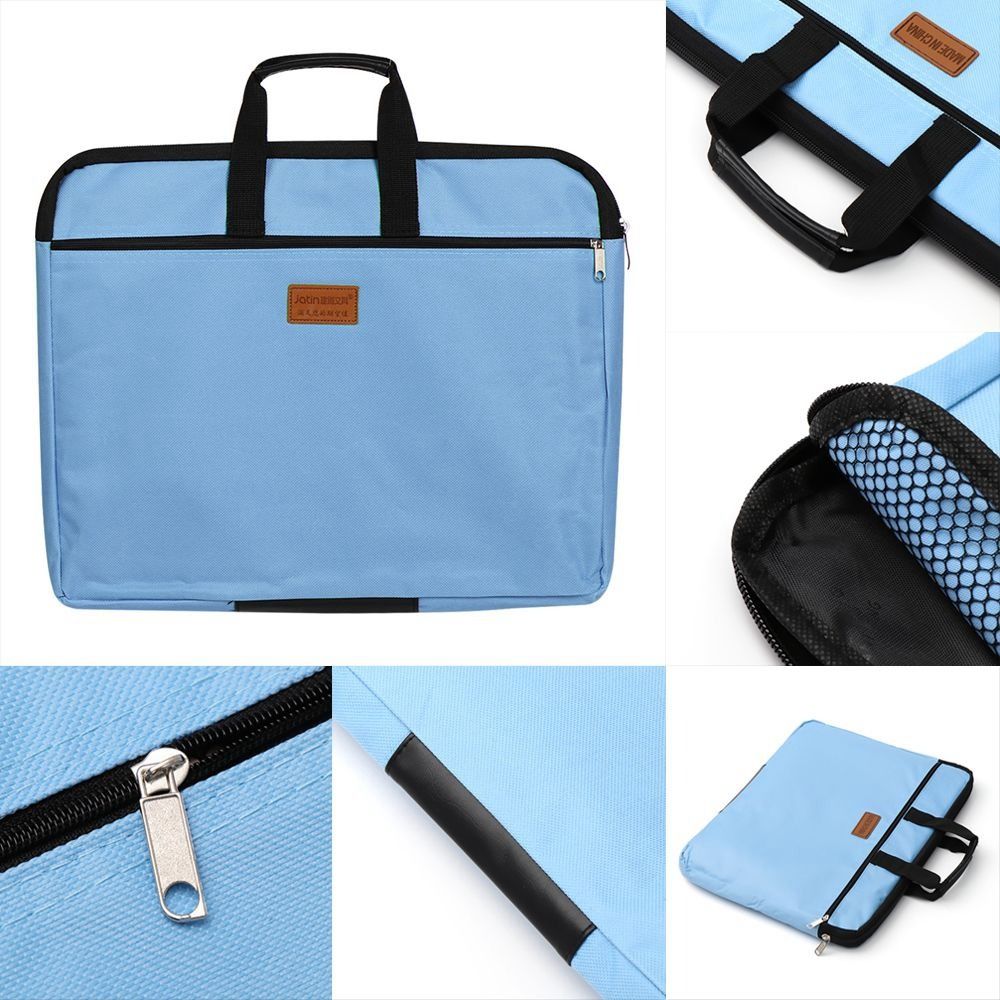 Oxford Cloth A4 File Folder Multi-layer Documents Bag A4 Portable File Bag  Office Supplies