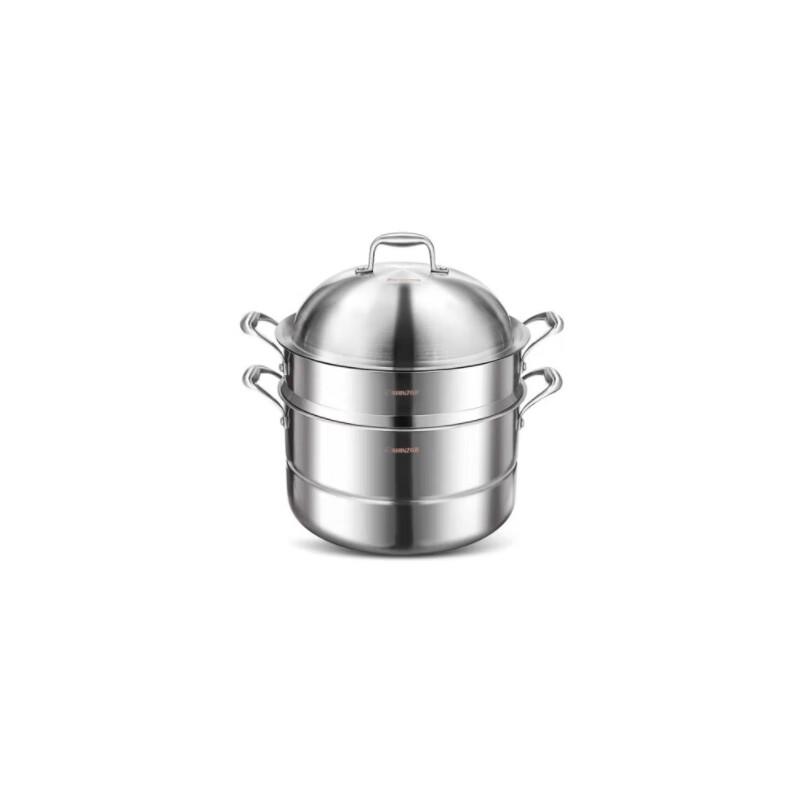 SHINZOJI 30cm Stainless Steel Steamer Pot