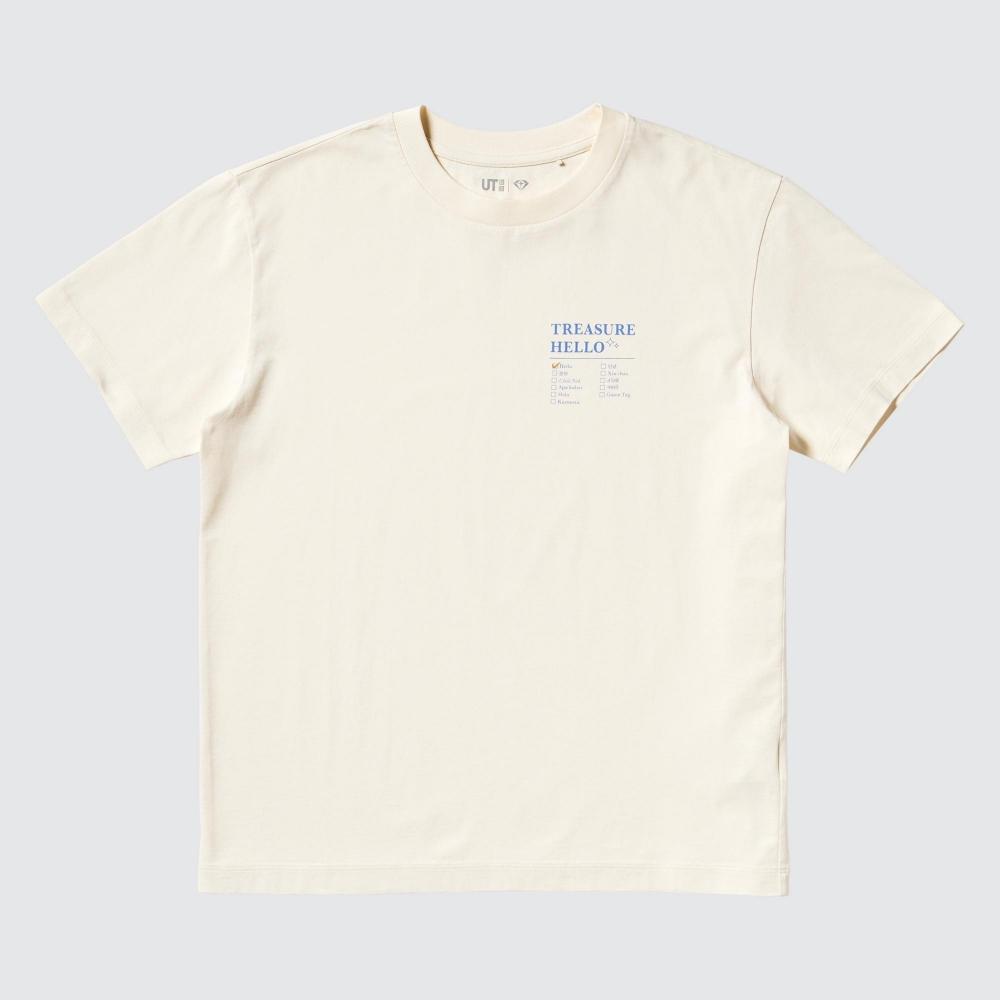 

UNIQLO Найди свое сокровище UT Графическая футболка с коротким рукавом D