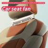 Car Back Seat Cooling Fan 3 Speeds Adjustable Car Headrest Air Fan USB Powered Fan Universal for SUV Vehicle Quiet Fan