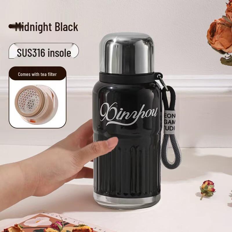 Shangqi Insulated Water Bottle with Pop-up Lid