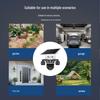 V380 Solar-Powered 4G Outdoor Camera with Night Vision and Waterproof Three-Screen Display