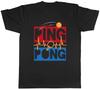 Tischtennis Herzschlag Herren T-Shirt Tischtennis Liebhaber Tee Geschenk