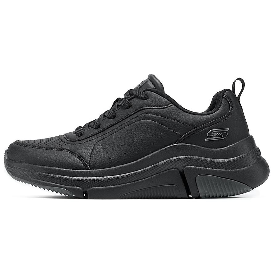 Skechers Comfortable Versatile Low-Top Casual Shoes Women sneaker Black 117581-BBK 35