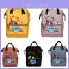 Pooh Bear Mommy Bag Printed Backpack For Mothers And Babies Large Capacity Travel Backpack