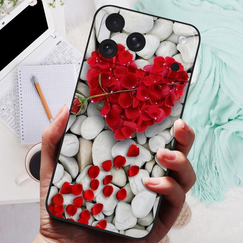 For iPhone 17 Pro Case Lion Wolf Painted Silicone Soft Back Cover For iPhone17 Pro Max Phone Case For iPhone 17 Air Protective