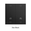 Modern Double Pole 1/2/3/4 Gang Smart Home Light Switch Zigbee High-Grade Waterproof Touch Panel PC WIFI for App Wall Switch