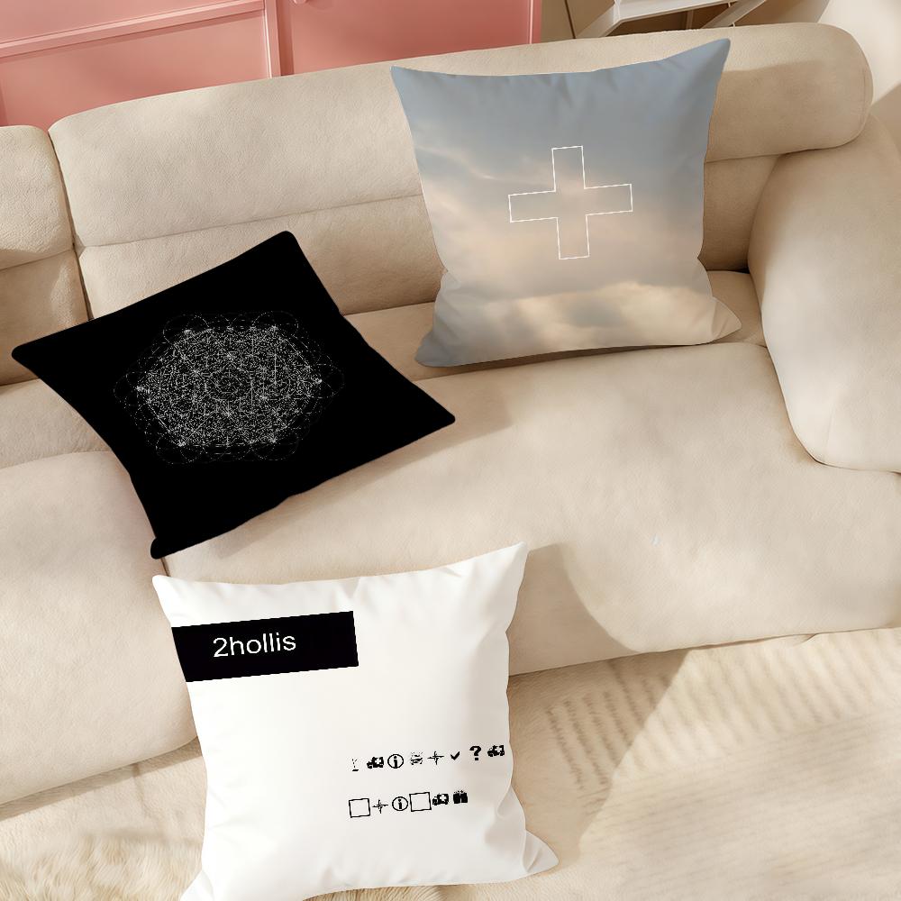 2hollis-s Singer Pillow Case Applicable Space For Guest Rooms Interiors Cars Office House Decoration