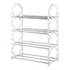 Simple Multi-layer Metal Shoe Rack for Dorms and Doorways - Economical and Reinforced Cabinet