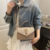 Commuter Niche Design Messenger Bag Women's Bag New Premium Handbag Simple Shoulder Bag Texture Small Square Bag