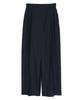 Yours BEXN2031 Wrap Design Wide Size Small Women's Pants, Navy,