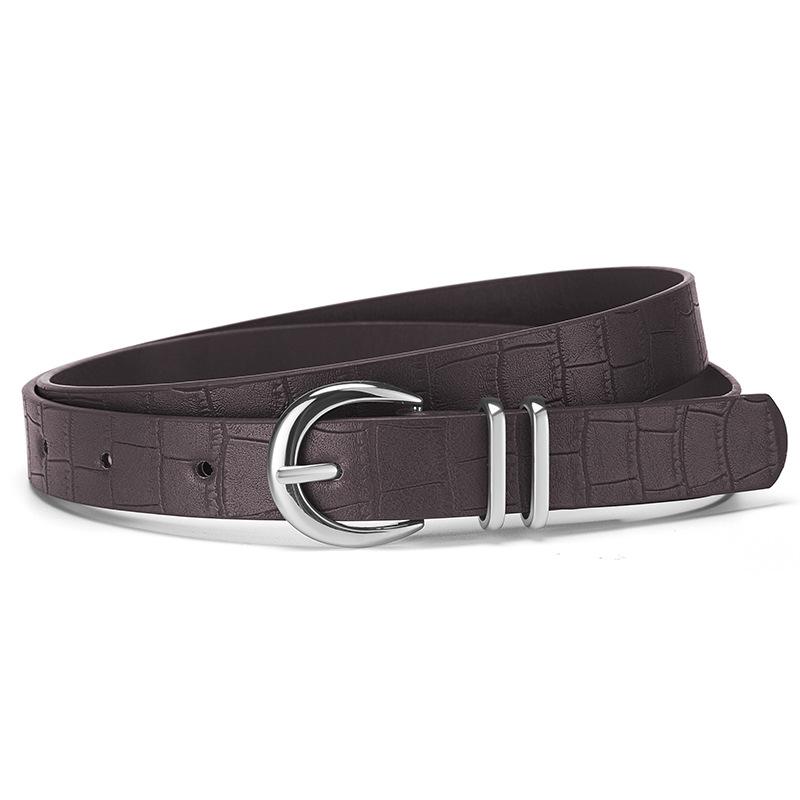 Bohemian Style Belt Simple Jeans Belt For Women Trendy Casual Belt Thin Waistband Unique Pants Waist Belts Gifts