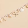 Bohemian Women's shell Bracelet Necklace Shell Body Chain Jewelry Beach Waist Chain  Photo Props